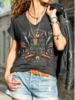 Sweet V Neck Short Sleeve T-Shirts - Noracora