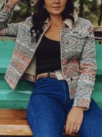 Tribal Vintage Long Sleeve Outerwear - Noracora