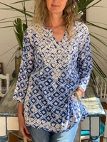 V Neck Blouses&shirts - Noracora