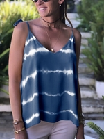 V Neck Casual Spaghetti-Strap Tanks & Camis - Noracora