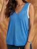 V Neck Cotton Sleeveless Tanks & Camis - Noracora