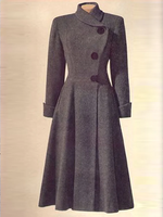 Vintage Wool Blend Coat