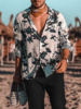 White Beach Cotton-Blend Men-Shirts - Noracora