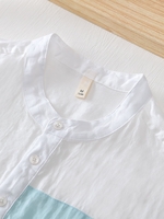 White Casual Buttoned Cotton Men-Shirts - Noracora