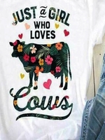 White Short Sleeve Casual T-Shirts - Noracora