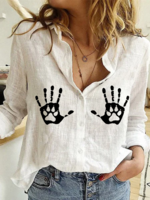 White V Neck Casual T-Shirts - Noracora