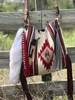Wine Red Boho Canvas Accessories