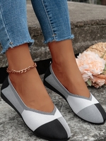 Women Casual All Season Plaid Flat Heel Round Toe Fabric Rubber Slip On Toe-covered Sandals Shallow Shoes