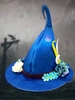 Women Casual Floral All Season Polyester Applique Party Halloween Bucket Regular Hats