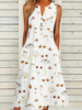 Women Casual Floral Summer Micro-Elasticity Daily Long Best Sell CR FF Dresses