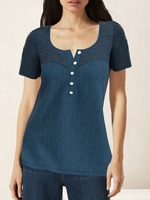 Women Casual Floral Summer Micro-Elasticity Loose Lace Short Sleeve H-Line Regular Shirts