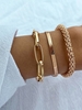 Women Casual Plain All Season Daily Metal Chain Bracelets Bracelets