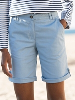 Women Casual Plain Summer Polyester Daily Loose Straight pants Shorts H-Line Shorts