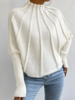 Women Casual Plain Winter Natural Heavyweight Standard Yarn/Wool yarn Medium Elasticity Half Turtleneck Sweater