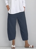 Women Cotton Pants Spring Summer Casual Pants