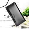 Women Oil Leather Ultrathin Wallet Bright PU Leather Purse Wallet