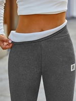 Women Sporty Animal Winter High Waist Mid-weight High Elasticity Daily Tight H-Line Leggings