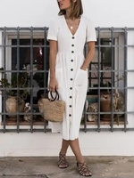 Women Summer Dresses Shift Holiday Boho Dresses