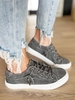 Women Vintage Plain All Season Daily Flat Heel Fabric Rubber Lace-Up Canvas Canvas Shoes