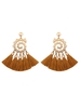 Womens Alloy Tassel Earrings