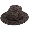 Womens Fur Leopard Top Hat - Noracora