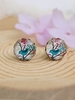 Womens Lovely Little Bird Stud Earrings