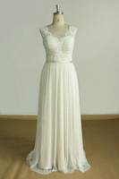 Bridelily Affordable Lace Tulle Aline Wedding Dress