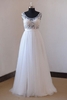 Bridelily Amazing Appliques Tulle Aline Wedding Dress