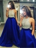 Bridelily Ball Gown Satin Jewel Sleeveless FloorLength With Crystal Dresses