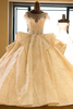 Bridelily Cap Sleeve Appliques Tulle Aline Wedding Dress