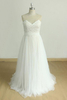 Bridelily Graceful Illusion Lace Tulle Aline Wedding Dress