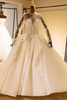 Bridelily Long Sleeve Beading Laceup Tulle Wedding Dress