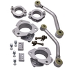 2 inch Front Rear Lift Kit Spacers Alignment compatible for Jeep Compass Patriot MK 2007-2017
