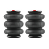 2 Packs Air Ride Triple Bellow Bag 2600lb 1/2npt Single Port Heavy Duty