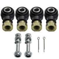 2 pairs Tie Rod End Kit compatible for Polaris Sportsman 500 2006-2013