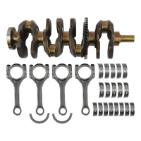 2.4L CrankshaftConnecting RodsMain Rod Bearings compatible for Toyota Scion 2AZ-FE