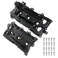 2pc Valve Covers Set w/ Gasket compatible for Nissan Maxima 2009-2020 Murano 3.5L 2015-2020