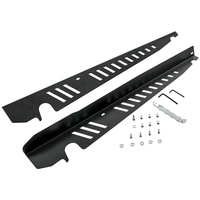 2Pcs Aluminum Fender Shroud Set compatible for Subaru STI 2015 2016-2020 Red