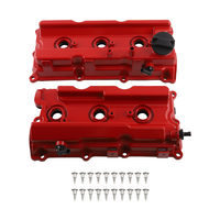 2pcs Aluminum Valve Cover compatible for Nissan Frontier Pathfinder Xterra 4.0L 2005-2019