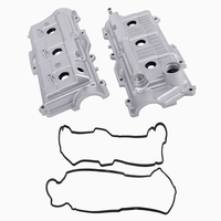 2pcs Engine Valve Cover w/Gasket compatible for Toyota Tacoma T100 compatible for 4Runner 3.4L Left+Right