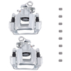 2x Rear Left Right Brake Caliper Kit compatible for Ford Edge 2011-14 compatible for Lincoln MKX 2011-15