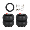 2x Standard 2600lbs Air Spring Suspension Bags Heavy Duty 3/8-16UNC Install Hole