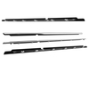 4 Chrome Front Rear Door Belt Moulding compatible for Toyota Camry 2002-200675710-33080