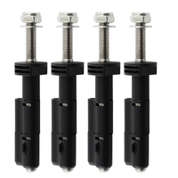 4 Pcs High Strength Mounting Pins for MaxTrax MKII Recovery Board Lockable