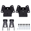 4 Rear Drop Lowering Kit Shackles Hangers compatible for Ford F-150 F-100 2WD 1973-1996