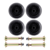 4Pc Deck Wheel Kit compatible for Husqvarna LZDS902K725 LZE600GKA484A2 022-5234-98