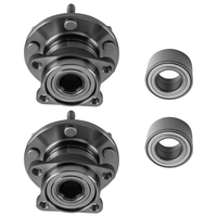 4pc Wheel Bearing and Hub Assembly compatible for Mazda CX-9 2007 2008 - 2015 AWD H512449