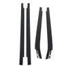 4pcs Door Window Moulding Trim Weatherstrip Kit compatible for Toyota Tundra 2000-2006