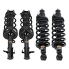4pcs FrontRear Struts w/ Coil Springs Suspension for 2007-2011 compatible for Honda CR-V