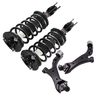 4pcs Suspension Front Struts w/Control Arms for 2010-2017 compatible for Chevy Equinox Terrain